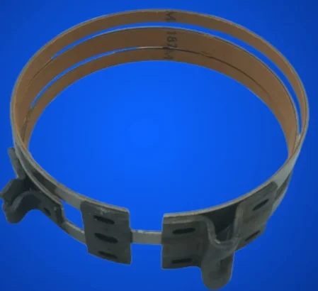 "مقایسه باند ترمز سالم و باند ترمز فرسوده