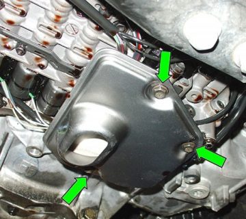 مراحل باز کردن کارتل و تعویض فیلتر روغن گیربکس