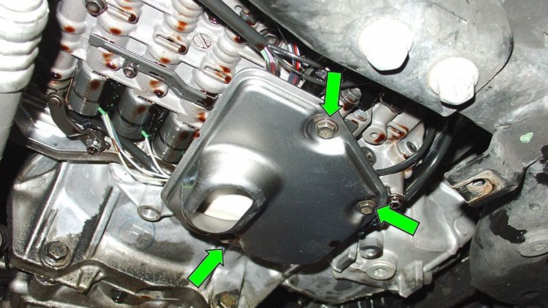 مراحل باز کردن کارتل و تعویض فیلتر روغن گیربکس